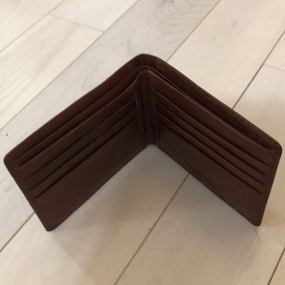 Mens Jade Duck Vintage Leather Wallet - Picture 2 of 4